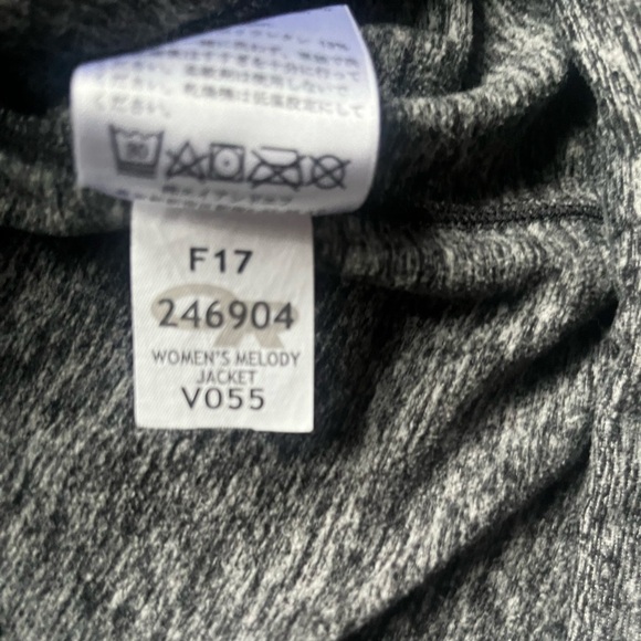 Outdoor Research Gray Melody Zip Up Long Sleeve Mock Neck Jacket Size M Athletic - Picture 7 of 9